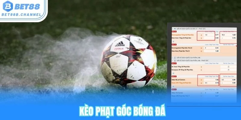 kèo phạt góc bóng đá
